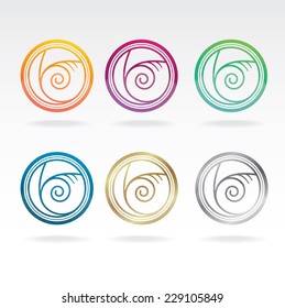 Shell icon set