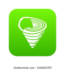 Shell icon. Simple illustration of shell vector icon for web