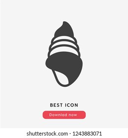 shell icon vector
