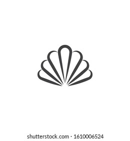 Shell icon Vector Illustration design Logo template