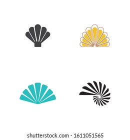 Shell icon Vector Illustration design Logo template