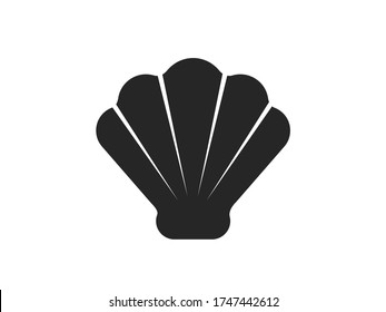 Shell-Symbol Shell, Vektorgrafik. 