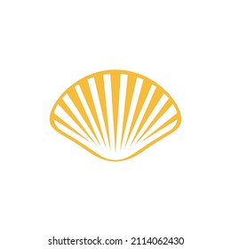 Shell illustration vector flat design