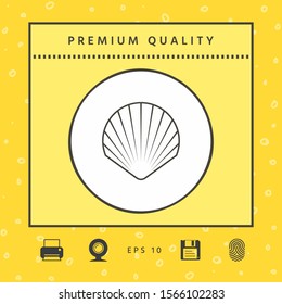 Shell line symbol icon, Logo.