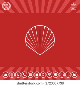 Shell line symbol icon, Logo.