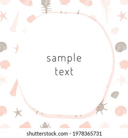 shell pattern and frame material