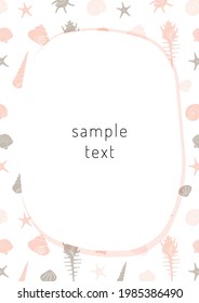 shell pattern and frame material