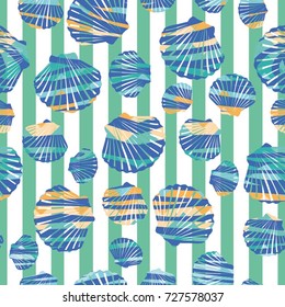 shell pattern, vector, illustration