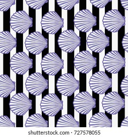 shell pattern, vector, illustration