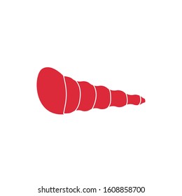 shell sea life animal isolated icon vector illustration design