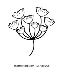 shell shape leaves icon image 