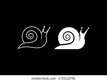 Shell, Snail Logo sign symbol, Shell logo design