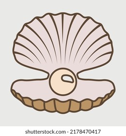 Shell SVG Printable Vector Design,