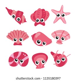 shell vector collection design