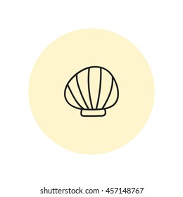 shell. Vector hand drawn illustration