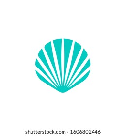Shell vector icon illustration design template