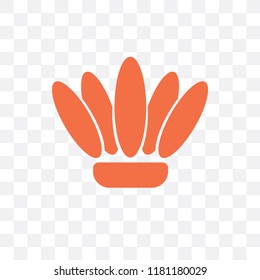 Shell vector icon isolated on transparent background, Shell logo concept