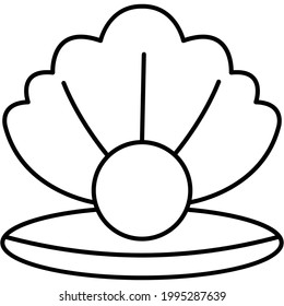 Shell Vector icon that can easily modify or edit