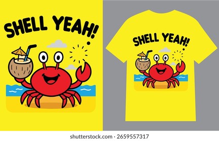 SHELL, SIM! DESIGN DE CAMISETA 