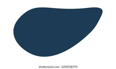 Muscheln schwarze Silhouette flaches Symbol. Vektorgrafik