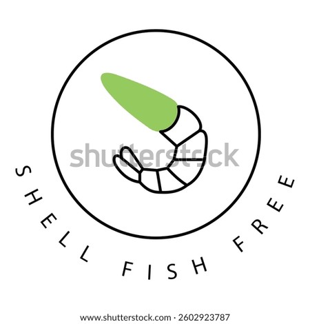 Shellfish Seafood Free Food Vector Symbol Icon design