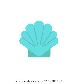 Shellfish Summer Holiday Logo Icon Design