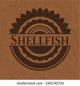 Shellfish wood emblem