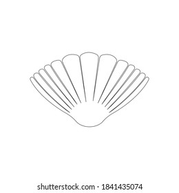 shells logo stock illustration design