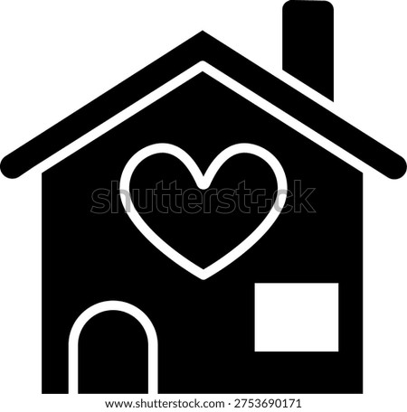 Shelter Glyph Icon Vector Design