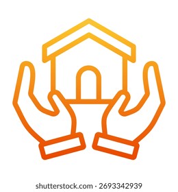 Elemento De Icono De Refugio Para Diseño Y Vector