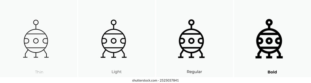 shelter icon. Thin, Light Regular And Bold style design isolated on white background