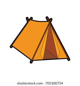 shelter tent icon