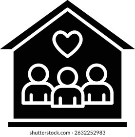 Shelter vector icon. Can be used for printing, mobile and web applications.