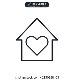 sheltering icon symbol template for graphic and web design collection logo vector illustration
