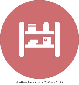 Shelves Icon Symbol Art Sign