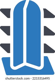 shelves  Vector illustration on a transparent background. Premium quality symmbols. Glyphs vector icons for concept and graphic design. 

