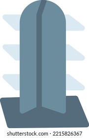 estante Ilustración vectorial en un fondo transparente. Símbolos de calidad superior. Iconos vectoriales de color de línea para el concepto y el diseño gráfico. 
