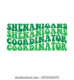 Shenanigans coordinator funny wave design