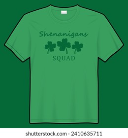 Shenanigans Squad custom t-shirts design 