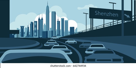 Shenzhen skyline