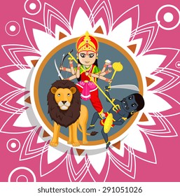 Sherawali Mata - Indian Goddess