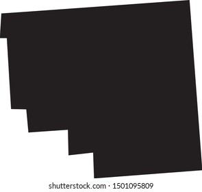 Sheridan county map in montana state