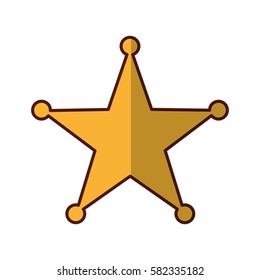 sherif star medal icon