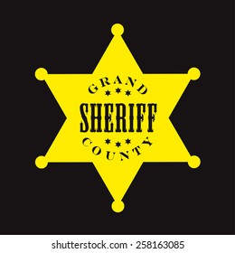 Sheriff badge