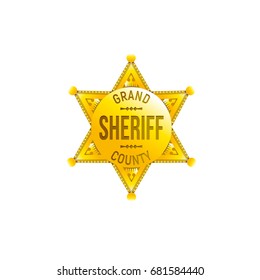 Sheriff badge