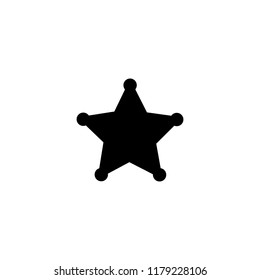 Sheriff badge icon