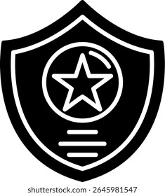 Sheriff novo design de ícones de vetor criativo