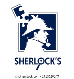 Sherlock Holmes - Detective  Logo Design