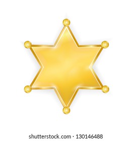 Sherrif Star Badge