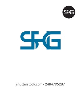 SHG Logo Letter Monogram Design